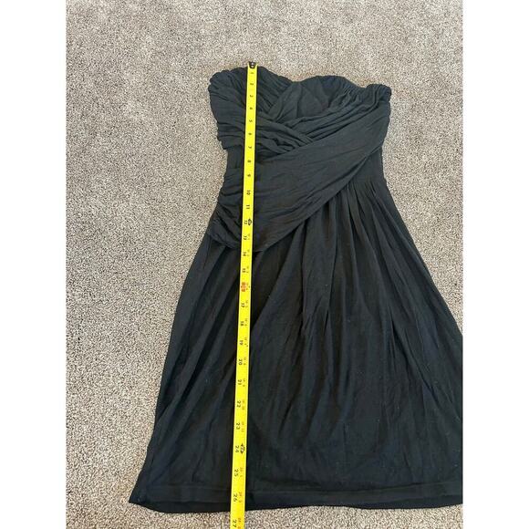 Express Strapless Mini Wrap Dress size XS - Picture 3 of 7